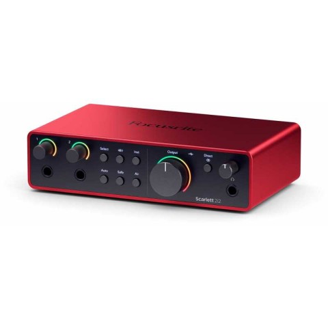 Interfaz Focusrite Scarlett 2i2 4th Gen